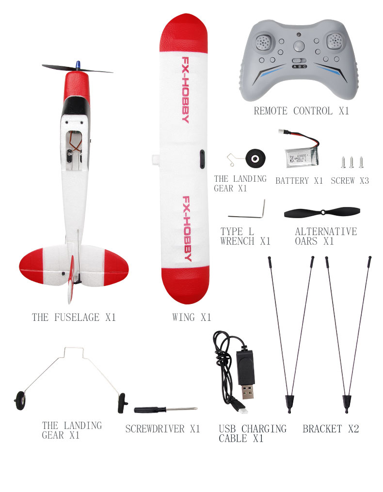 Ready-to-Go 172 2.4g 3ch 6g Gyro Brushless Aerobatic Radio Control Hobby Airplane Rc Trainer Aircraft Flight Stabilisation