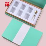 Clamshell Rigid Cardboard Gift Boxes Book Shape Handmade OEM