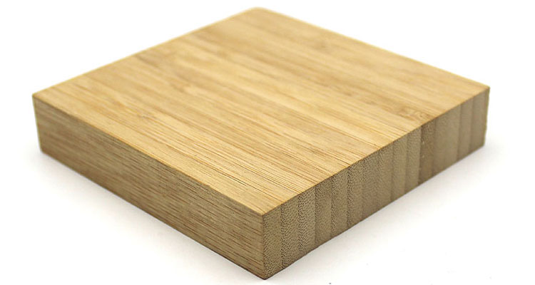 Natural Vertical Grain Bamboo Plywood 1/4" Bamboo Lumber Board For Interior Design
