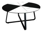 Ceramic Modern Round Coffee Table