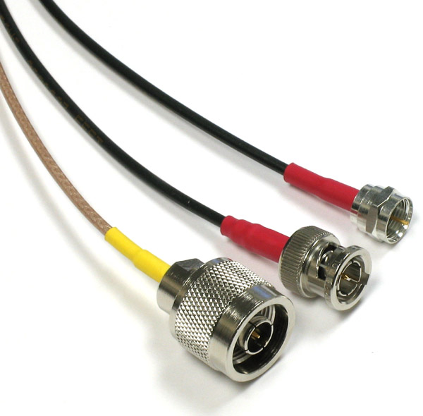 Mini RG6 Coaxial Cable and Connector 5 Pin M12 Cable J1962 for Marine Plug ROHS Compliant