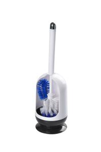 Quality 12x40cm Toilet Bowl Brush And Holder For Bathroom Storage PP Bristles wholesale