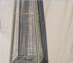 Quality Safety Fire Sense Mocha Square Propane Flame Heater Corrosion Resistance wholesale