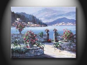 Quality FJD1022 Modern Amazing Landscape Apartment Paint Handmade Oil Painting wholesale