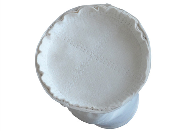 1.8mm Thickness Felt Dust Collector Bags 133 * 2000 Mm Size CE Certification