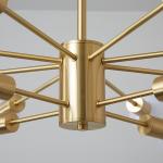 Nordic Led Glass Ball Copper Chandelier Luxury Golden Ceiling chandelier bubbles