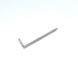Quality Right Angle Head Stainless Steel Clinch Nails Annular Ring Shank Type wholesale