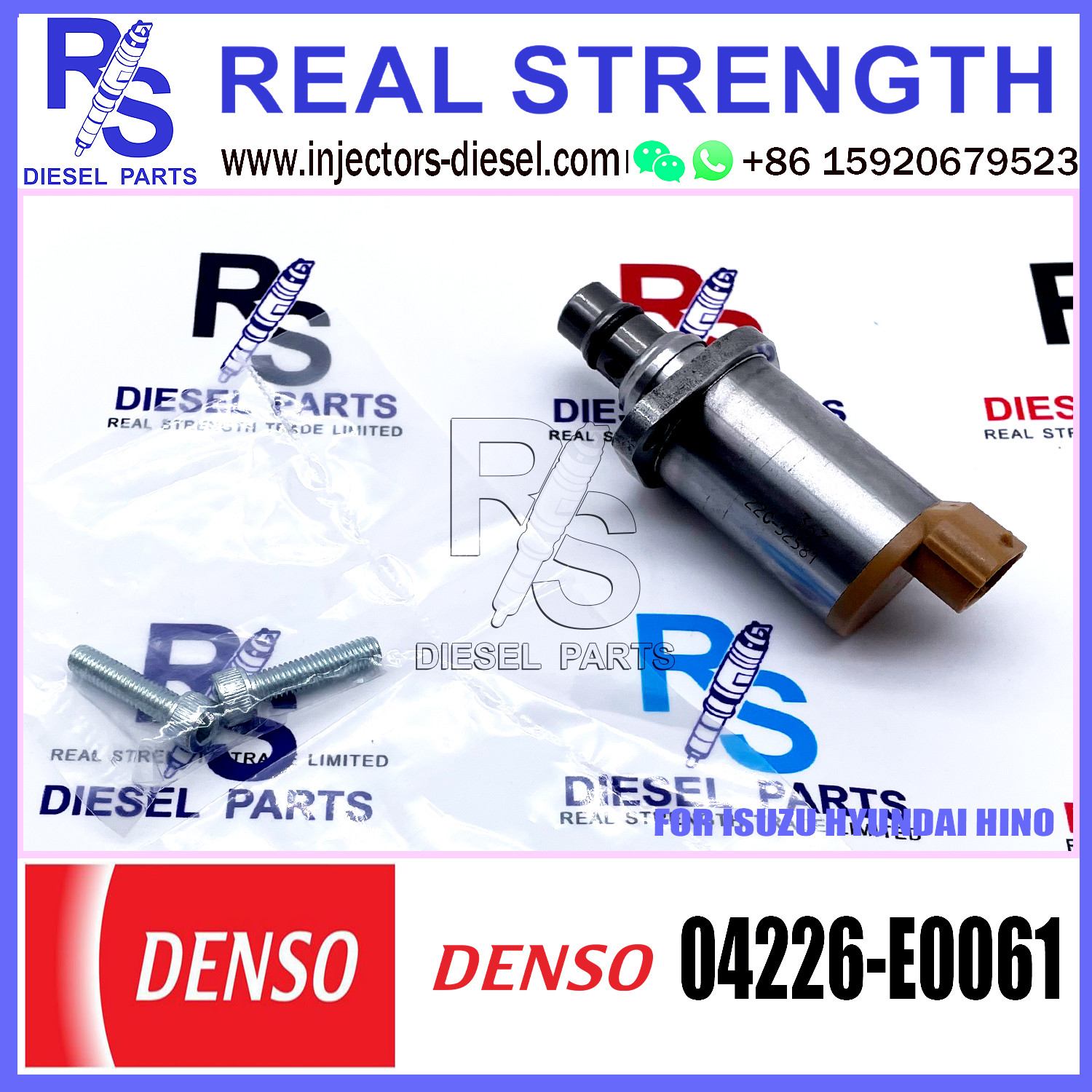DENSO Suction Control Valve 04226-E0061 Applicable to ISUZU HYUNDAI HINO
