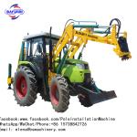 Crane Mounted Truck Mounted Post Hole Digger / Pile Tractor Mounted Hole Digger