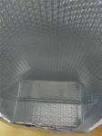 Big Volume Stand Up Metallic Bubble Mailers Silver 145x210mm #C Aluminum Foil