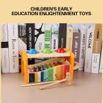 8 Notes Piano Kids Wooden Xylophone Instruments Educational Toys
