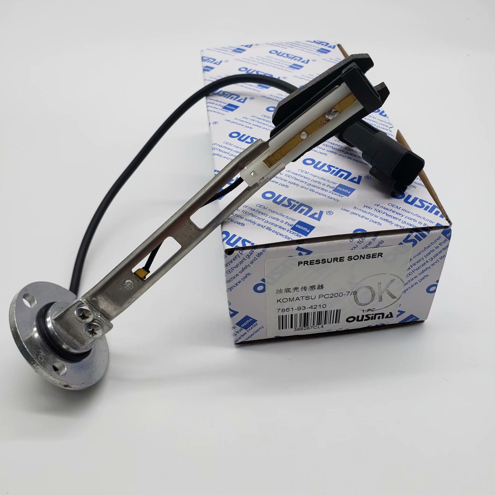 PC200-7 PC200-8 Excavator Sensor , 7861934210 Engine Oil Level Sensor