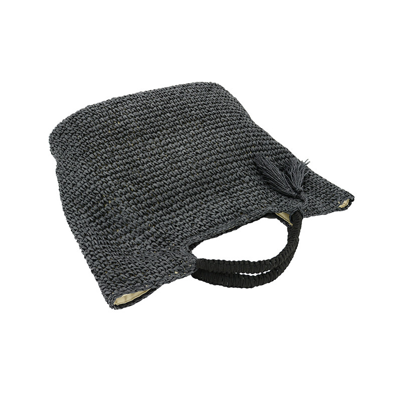 Diving Material Hand Woven Rope Tote Beach Bag Large Capacity For Outdoor