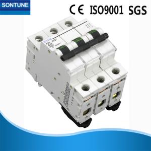Quality ST61 White Two Pole Circuit Breaker 400V With Adjustable Action Value wholesale