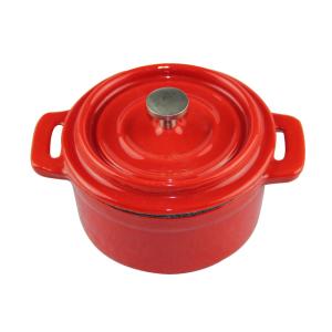 Quality Cast Iron Mini Round Casserole 10cm wholesale
