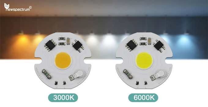 No Flashing Smart LED Module CCT 6000K Energy Saving COB LED Chip