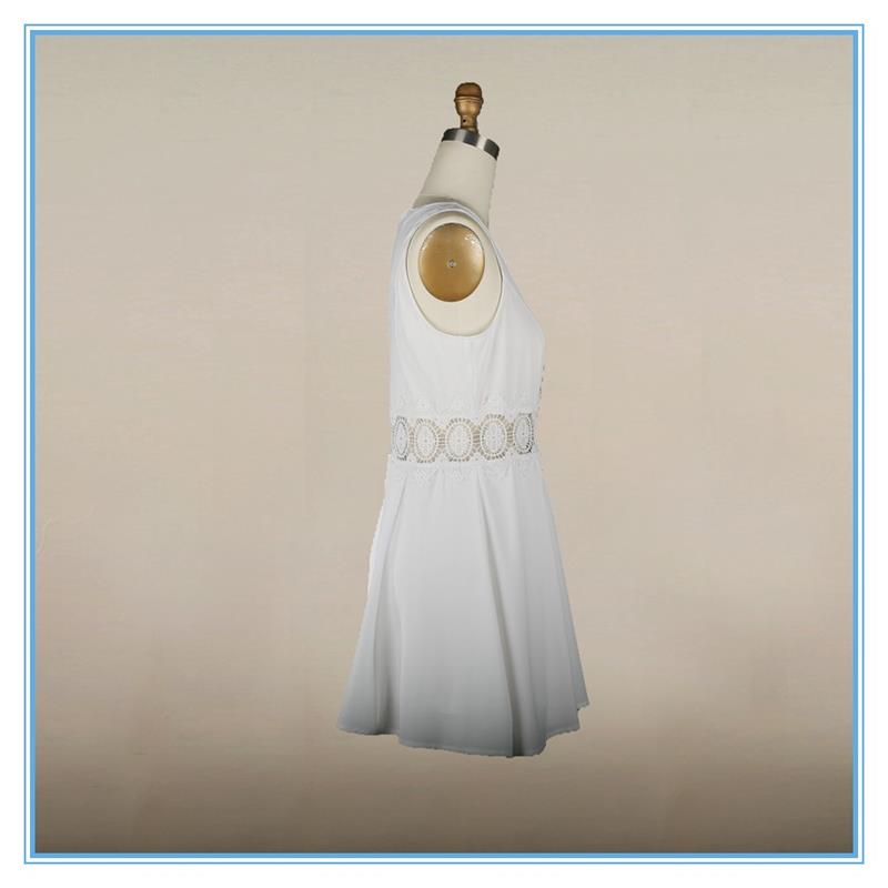 Fashion Dress 2016 Women Clothing Sexy Dress Embroidery Cutwork