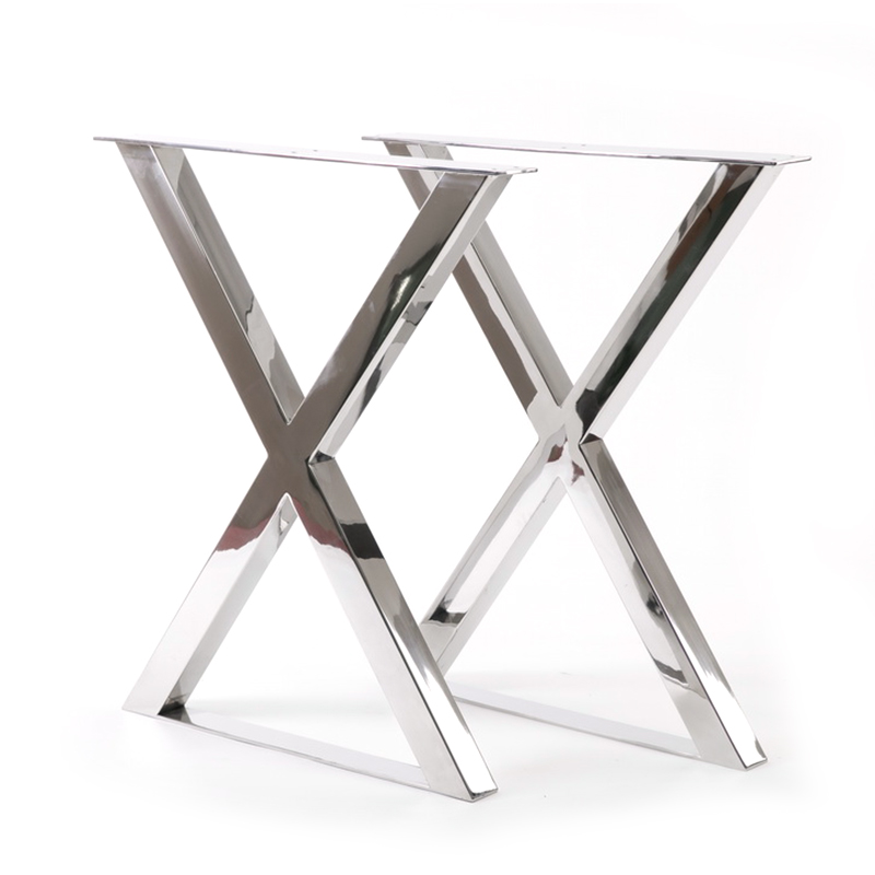 Custom Heavy Duty Iron Steel Dining Bench Coffee Table Metal Table Legs Welding Parts