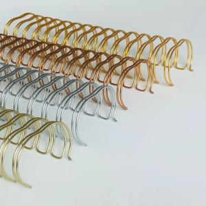 Quality 25.4mm Nylon Coated Double Loop Binding Wire For Picture Album wholesale