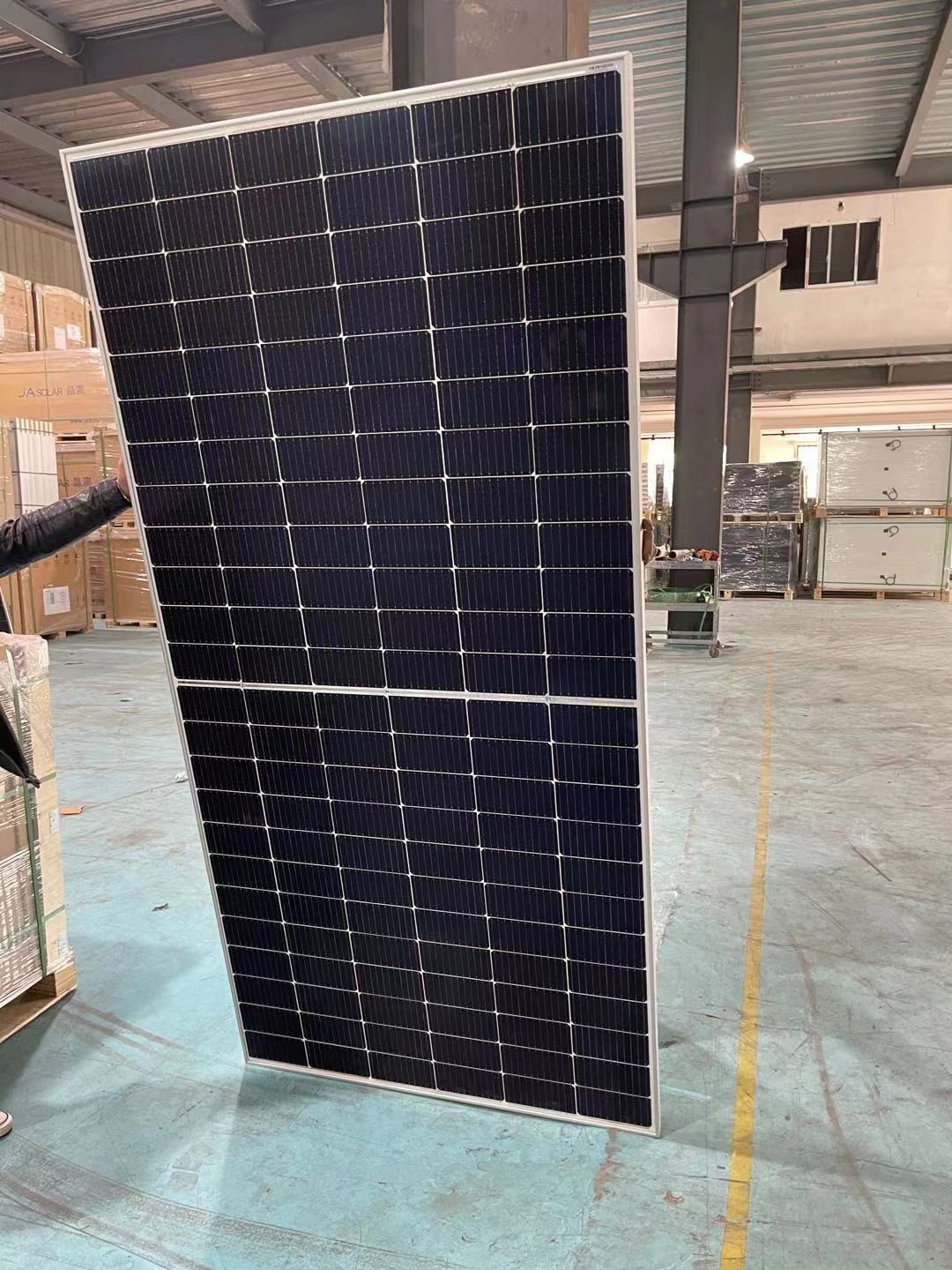 Ja Mono Perc Half Cut Bifacial Solar Panel B Grade