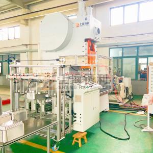 Quality T63 Fully Automatic Mechanical Aluminium Foil Food Container Making Machine wholesale