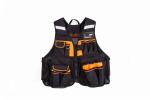 Multifunctional Tool Vest For Electrician Carpenter Plumber Water Resistant