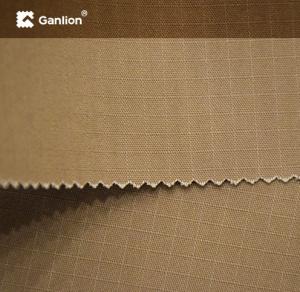 Quality Brown Antibacteria Functional Workwear Fabric wholesale