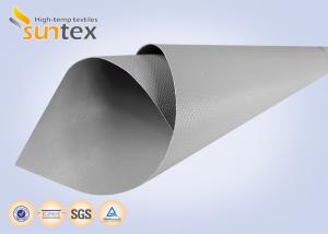 Quality Heat Resistant Panel Ptfe Coated Fiberglass Cloth 0.45mm Fire Screen Fittings And Flange Covers wholesale
