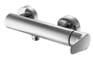 Quality Chrome Single Lever Shower Mixer Tap Wall Mounted 1/2 Inch S Connections wholesale