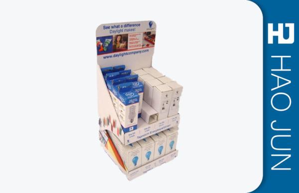 Plat Packed Cardboard Product Displays Point Of Purchase Displays CMYK / PMS