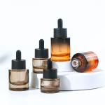 Honey Boston Round Dropper Bottle With Plastic Cap