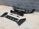 Volkswagen Amarok Auto Parts Steel Winch Bull Bar Front Bumper with Tire Carrier