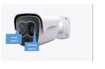 FCC 9FPS H.265 IP Temperature Measurement Thermal Camera
