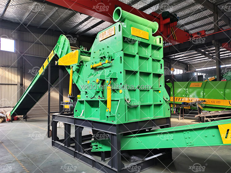 Hammer Mill Metal Shredder Waste Metal Recycling Machine Scrap Metal Iron Crusher