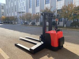 Quality Customization Electric Pallet Stacker Forklift Truck Walking Handle Tape 3000 KGS wholesale