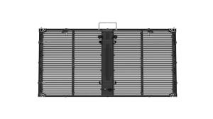 Quality Movable Rental Transparent LED Video Screen 500X1000mm Aluminum Material wholesale