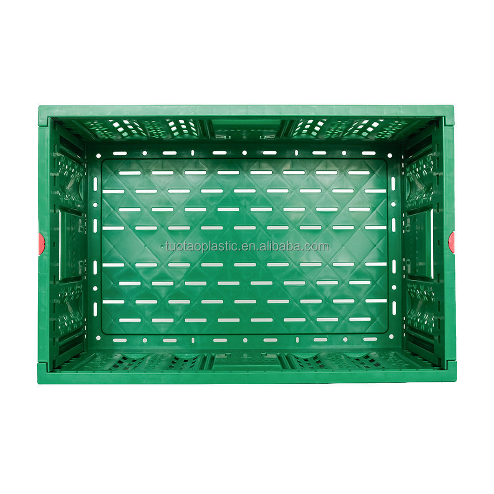 Foldable PE Plastic Collapsible Crate for Industry Storage Turnover in Home Office