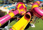 Fiberglass Material Custom Water Slides Tubes OEM Create Amusement Park