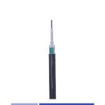 6 Fiber Outdoor Fiber Optic Cable Singlemode OS2 Armored Central Core Tube Fiber