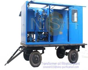 Quality Insulating Dehydration Vacuum Oil Purifier 500L/Min Shelf Covering wholesale