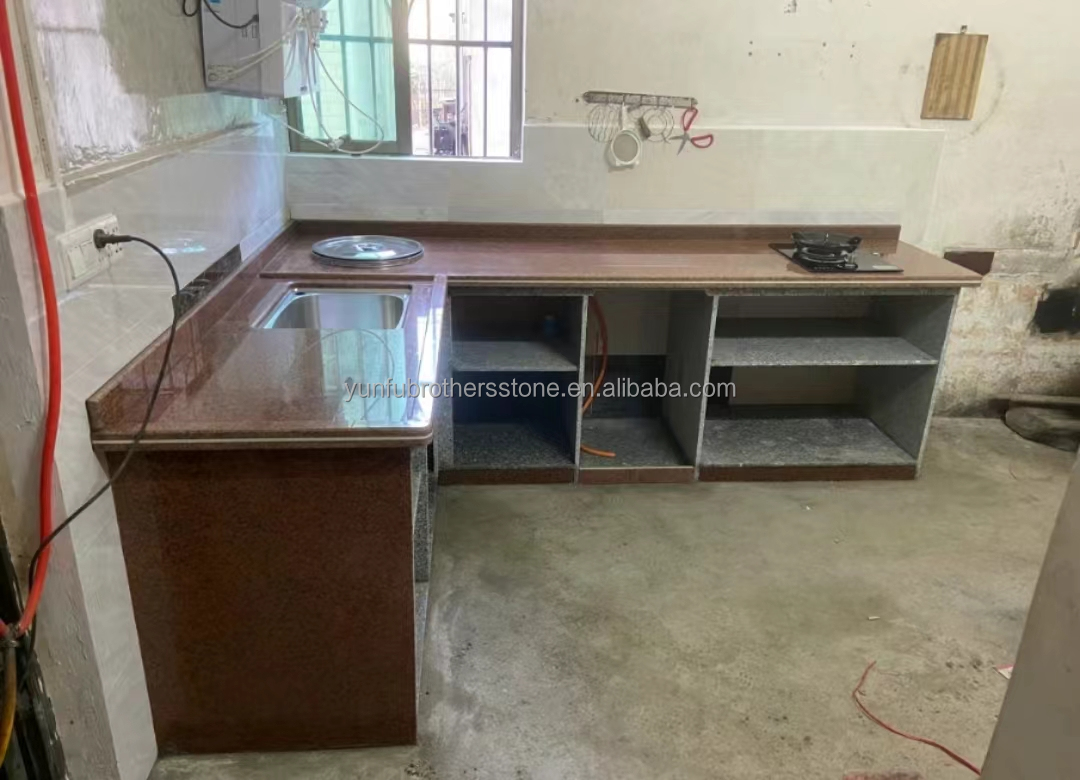 Chinese Granite Stone Cut-to-Size in Modern Luxury Style for Polished Kitchen Countertop