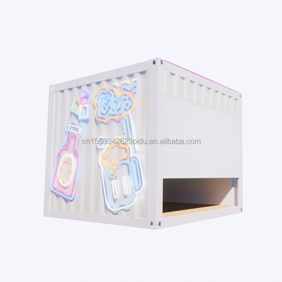 Wave Sandwich Panel Wall 10ft Pop-Up Mobile Container House for Retail Store Office Hotel and Green House Product