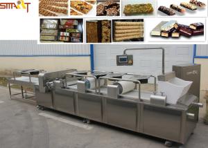 Quality Stainless Steel Cereal Bar Making Machine Siemens PLC Control wholesale