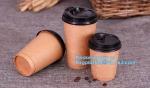 100% Biodegradable Disposable PLA Coated Coffee Paper Cup,9oz hot coffee paper