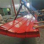 lifespan 20 years wine red 0.476mm thickness of corrugated roof steel sheet for