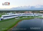 Water Resistant Double Decker Tents For Horse Racing / Outdoor Party Tents
