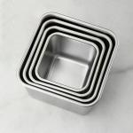 12/14/16/18cm Stainless Steel Spices Container Sets