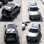 Lightweight Car Roof Luggage Carrier Basket Roof Rack Land Rover Defender 110