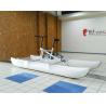 Buy cheap Water bike with single or two persons with white inflatable tube from wholesalers