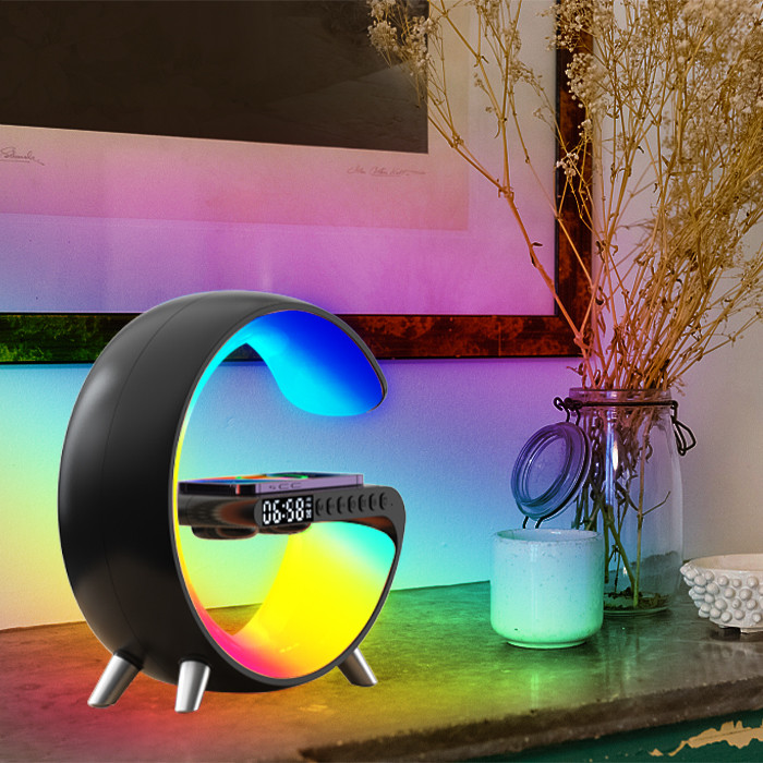 White or Black G Speaker Lamp Sound Volume Can Be Adjusted Large And Small Options